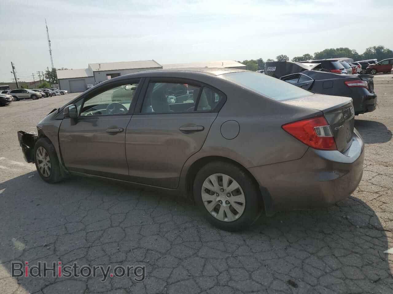 2012 HONDA CIVIC - VIN: 2HGFB2F54CH601108 - Фото 2