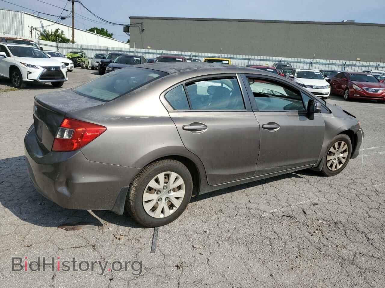 2012 HONDA CIVIC - VIN: 2HGFB2F54CH601108 - Фото 3