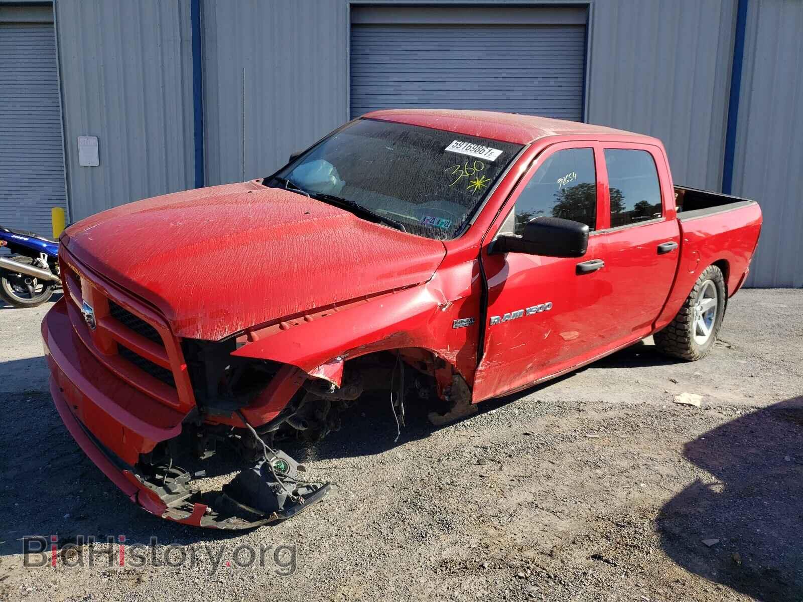 2012 RAM 1500 - VIN: 1C6RD7KT4CS223153 - Фото 2