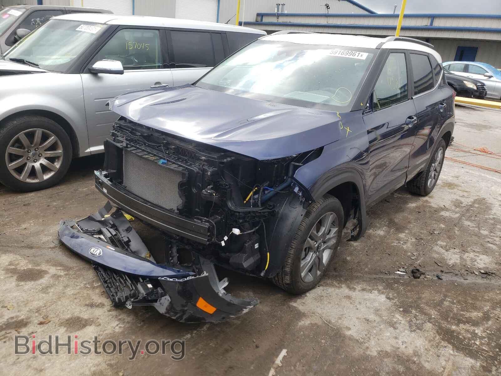 2021 KIA SELTOS - VIN: KNDEU2AA2M7211789 - Фото 2