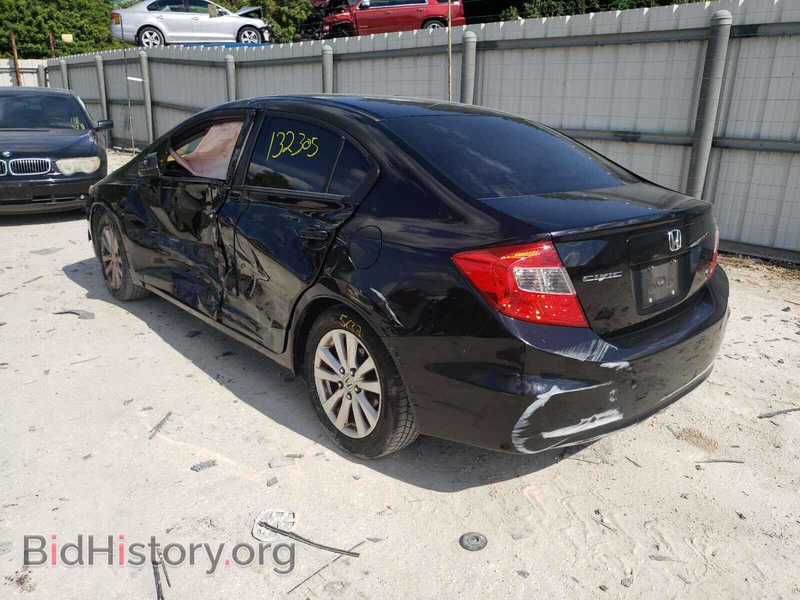 2012 HONDA CIVIC - VIN: 19XFB2F80CE008415 - Фото 3