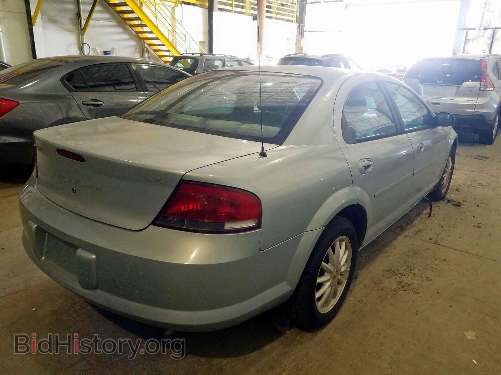 2002 CHRYSLER SEBRING - VIN: 1C3EL46R22N148493 - Фото 4