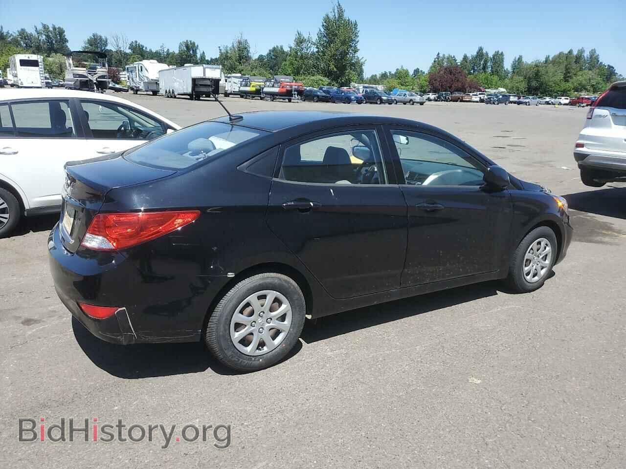 2014 HYUNDAI ACCENT - VIN: KMHCT4AE4EU718121 - Фото 3