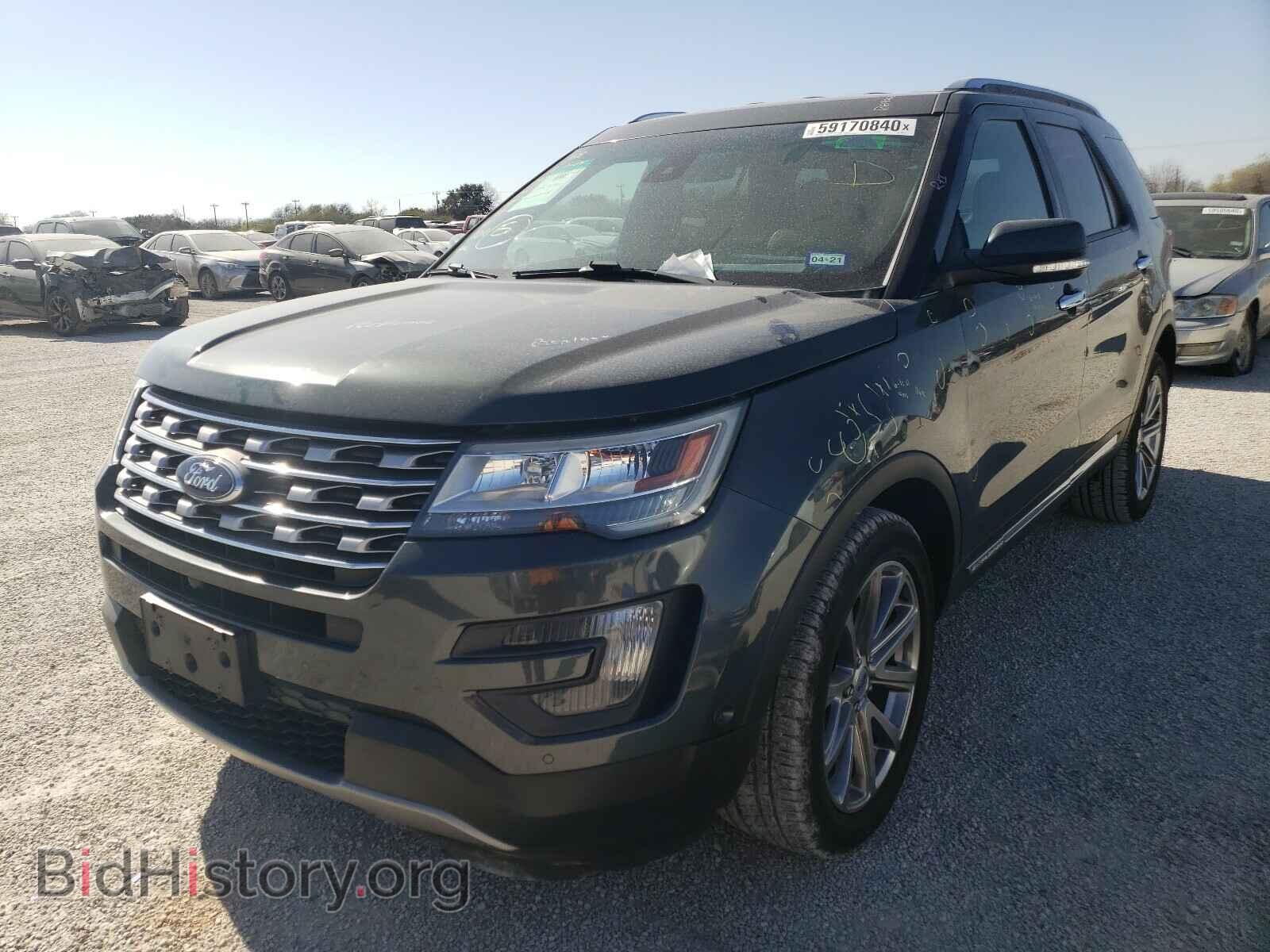2016 FORD EXPLORER - VIN: 1FM5K8F86GGB44175 - Photo 2