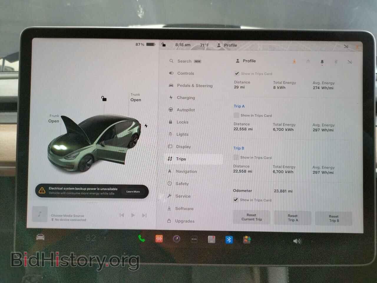 2022 TESLA MODEL 3 - VIN: 5YJ3E1EA4NF370687 - Photo 9