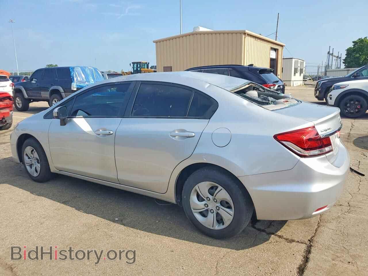2014 HONDA CIVIC - VIN: 2HGFB2F56EH519111 - Фото 2