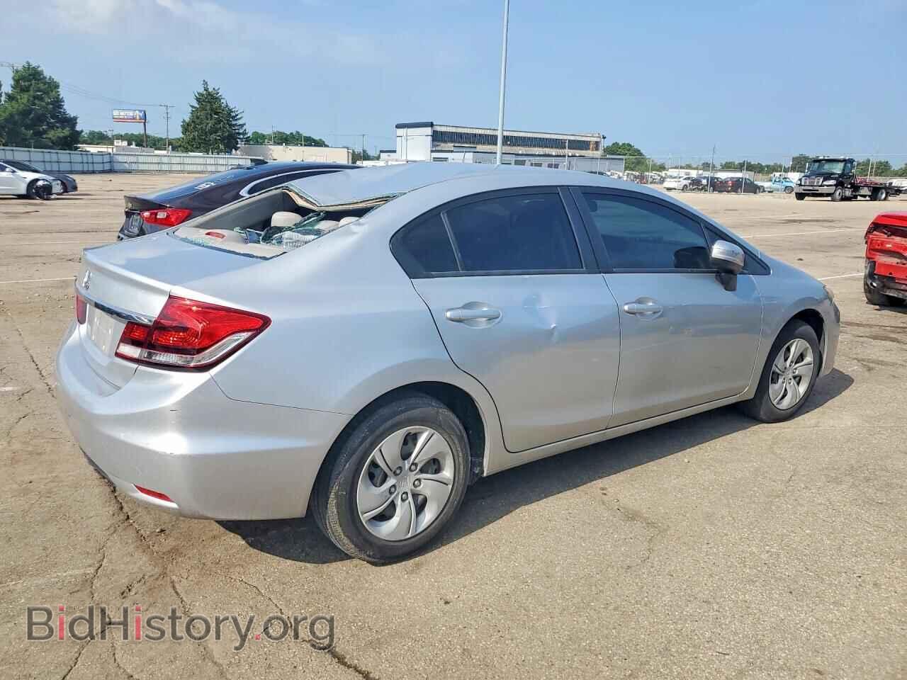 2014 HONDA CIVIC - VIN: 2HGFB2F56EH519111 - Фото 3
