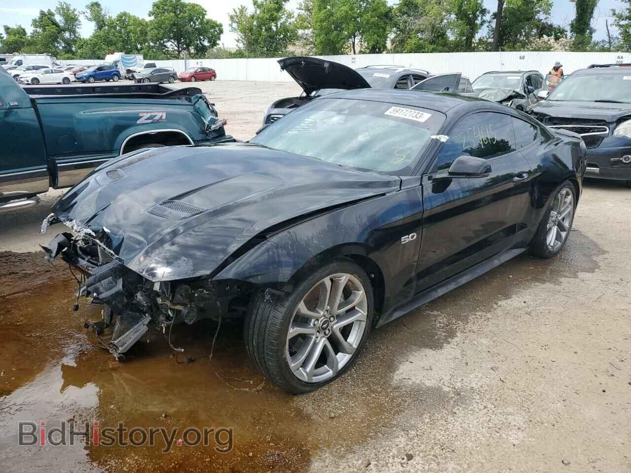 Photo 1FA6P8CF4M5117096 - FORD MUSTANG 2021