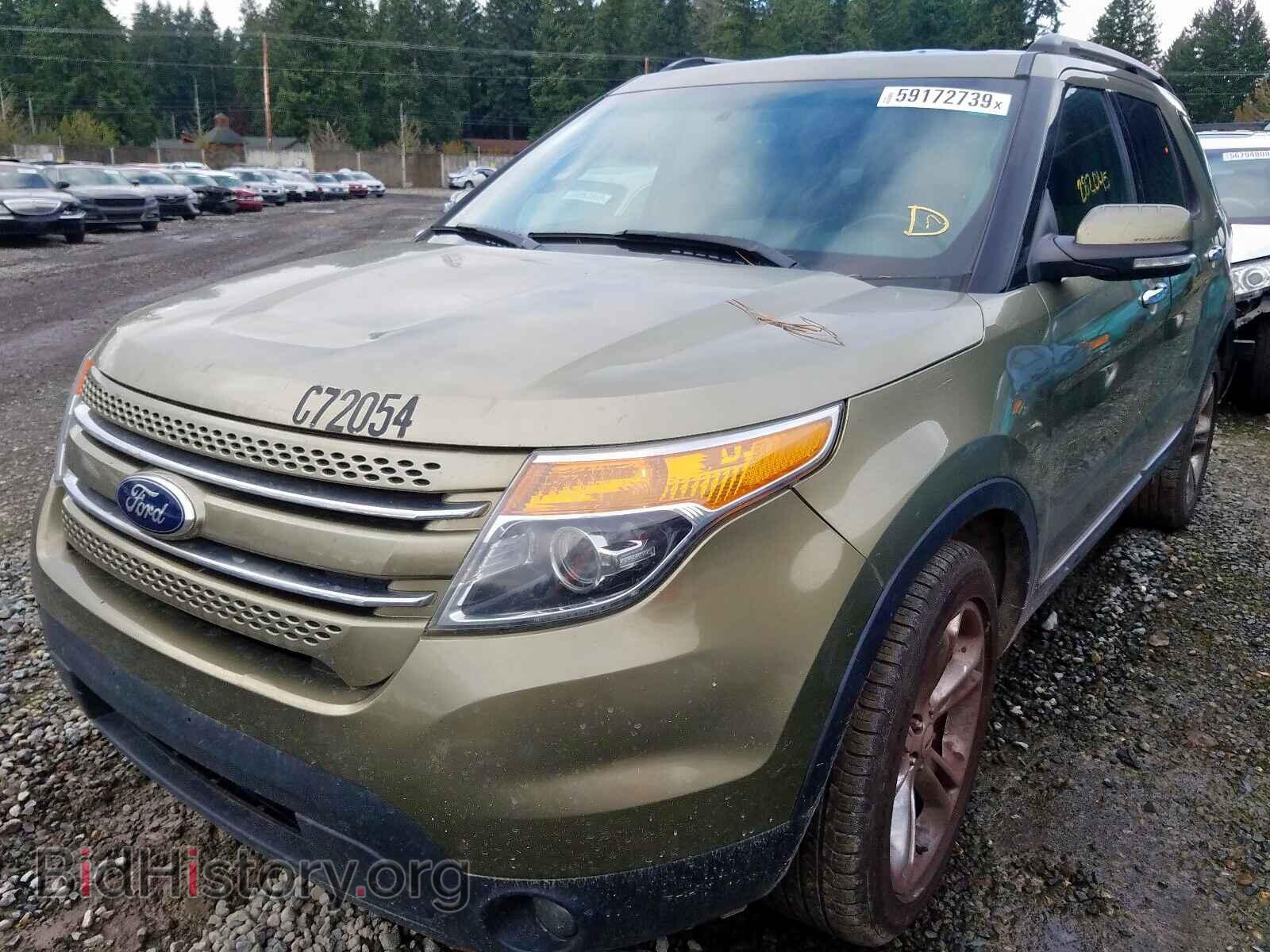 2013 FORD EXPLORER L - VIN: 1FM5K8F84DGC72054 - Photo 2