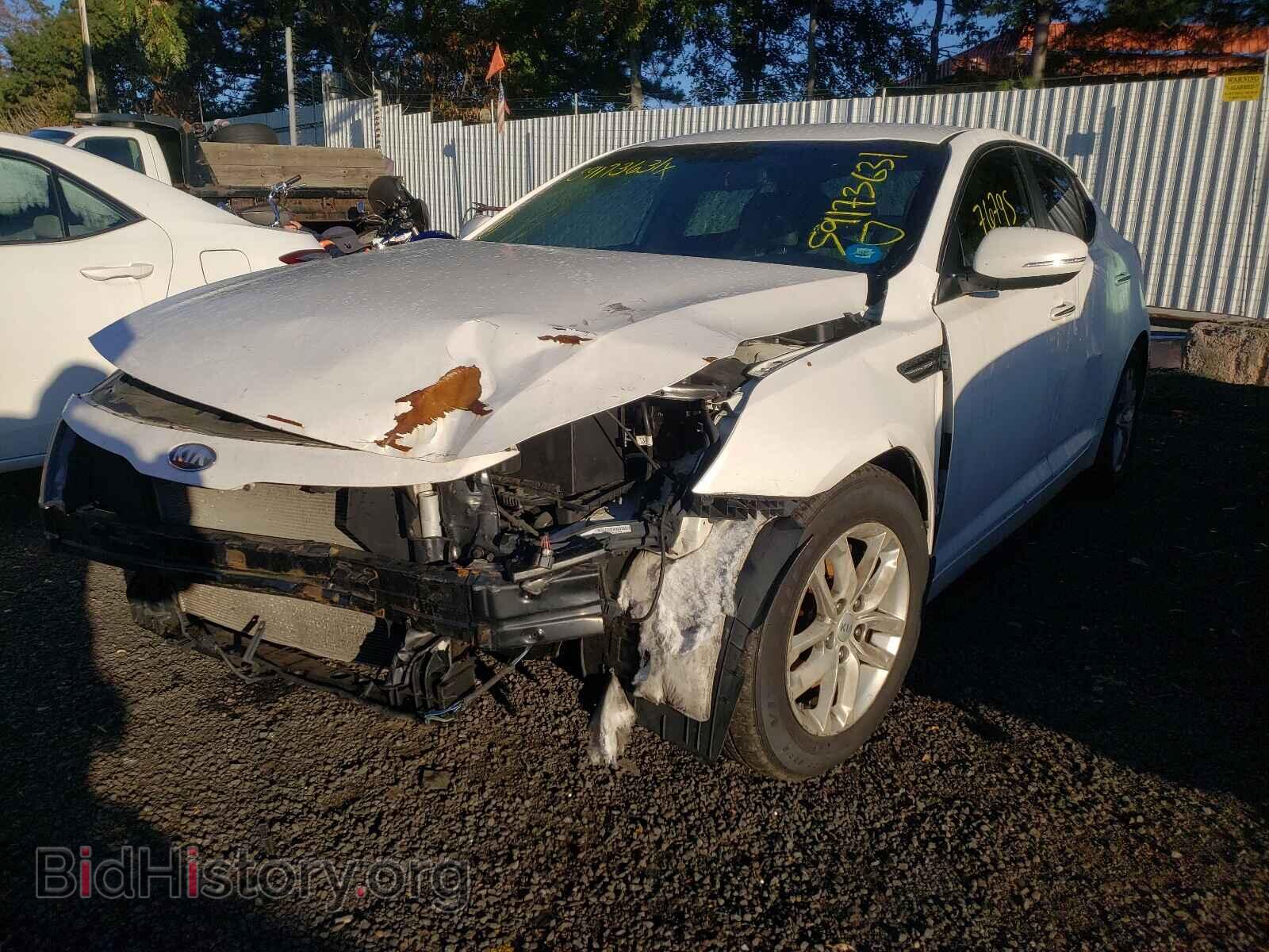2013 KIA OPTIMA - VIN: KNAGM4A77D5393667 - Фото 2