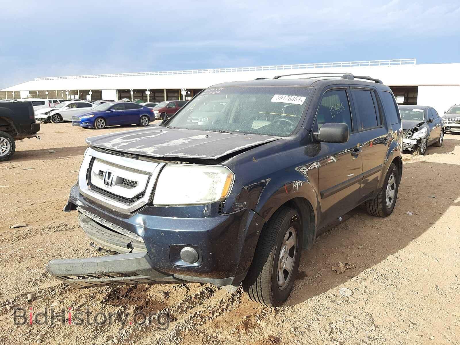 2011 HONDA PILOT - VIN: 5FNYF3H26BB034084 - Фото 2