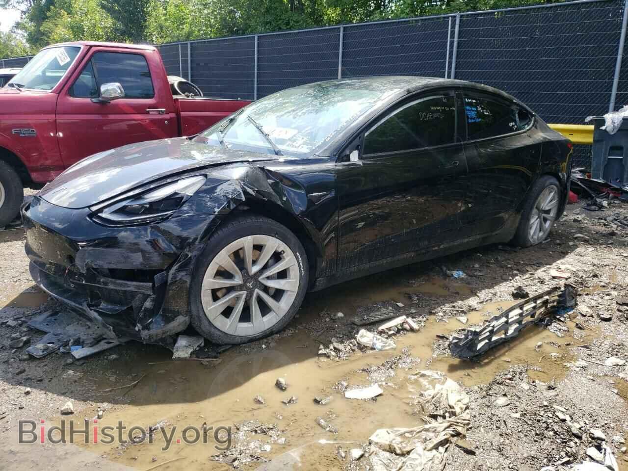 Photo 5YJ3E1EB9NF288558 - TESLA MODEL 3 2022