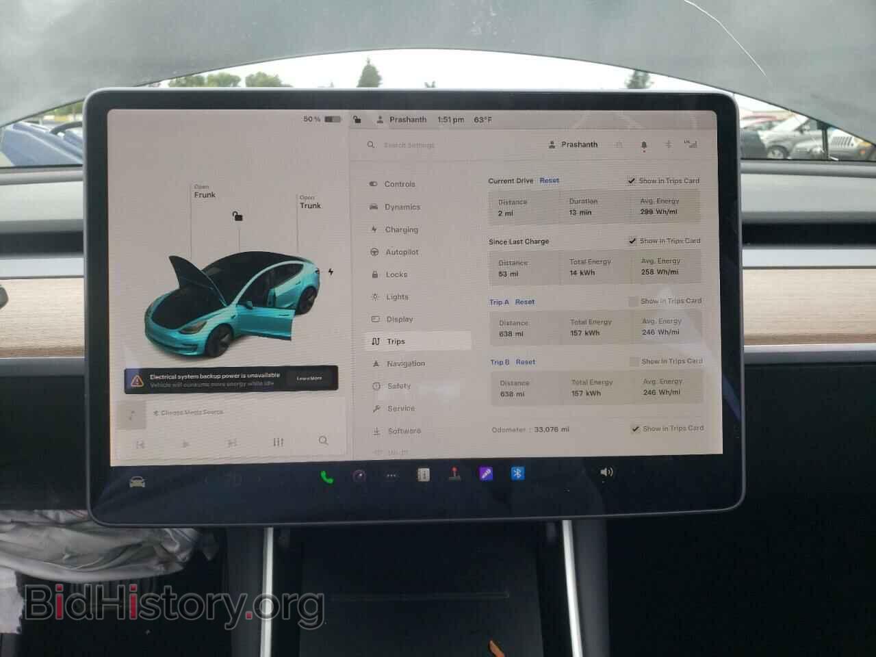 2018 TESLA MODEL 3 - VIN: 5YJ3E1EA0JF172523 - Фото 9