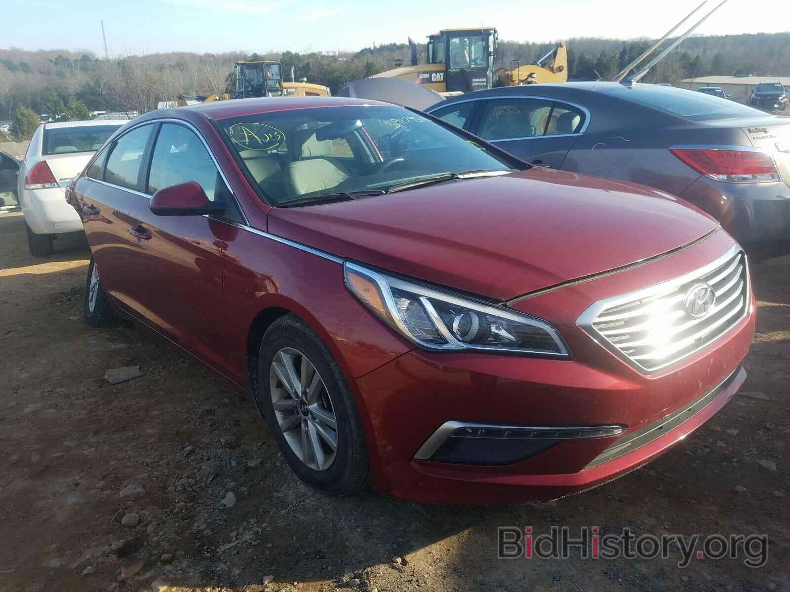 Фотография 5NPE24AFXFH243644 - HYUNDAI SONATA 2015