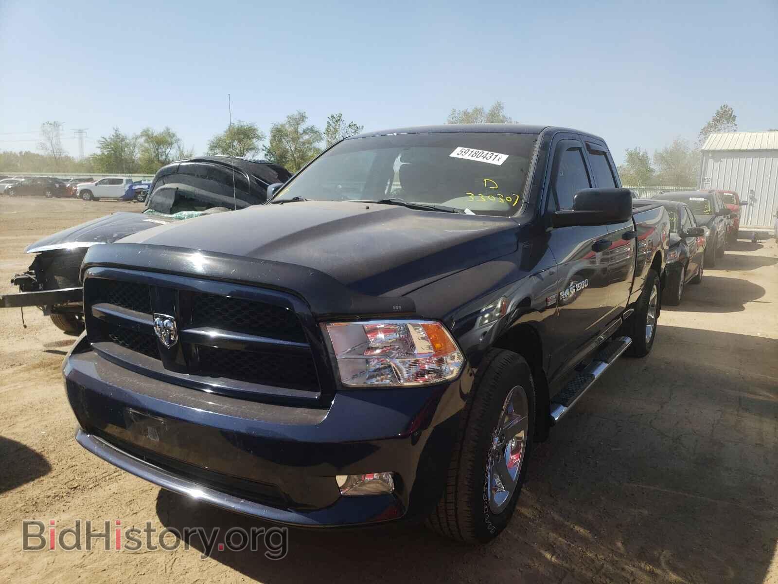 2012 DODGE RAM 1500 - VIN: 1C6RD6FT8CS330307 - Фото 2