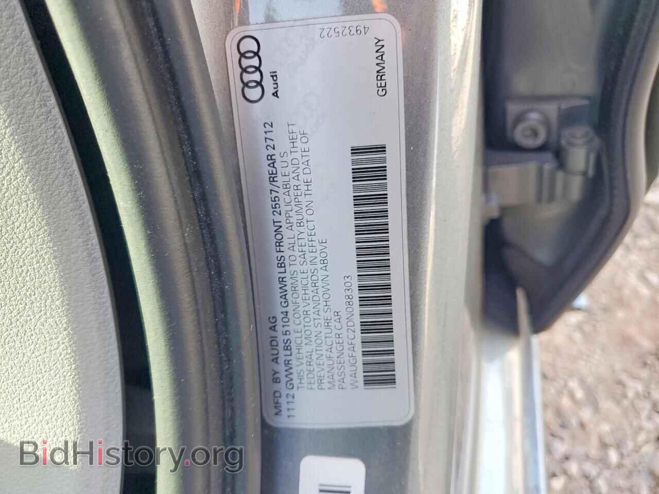 2013 AUDI A6 - VIN: WAUGFAFC2DN088303 - Photo 12