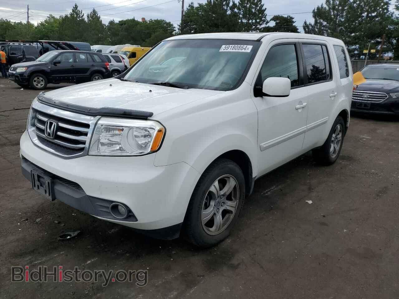 Photo 5FNYF4H58CB021323 - HONDA PILOT 2012