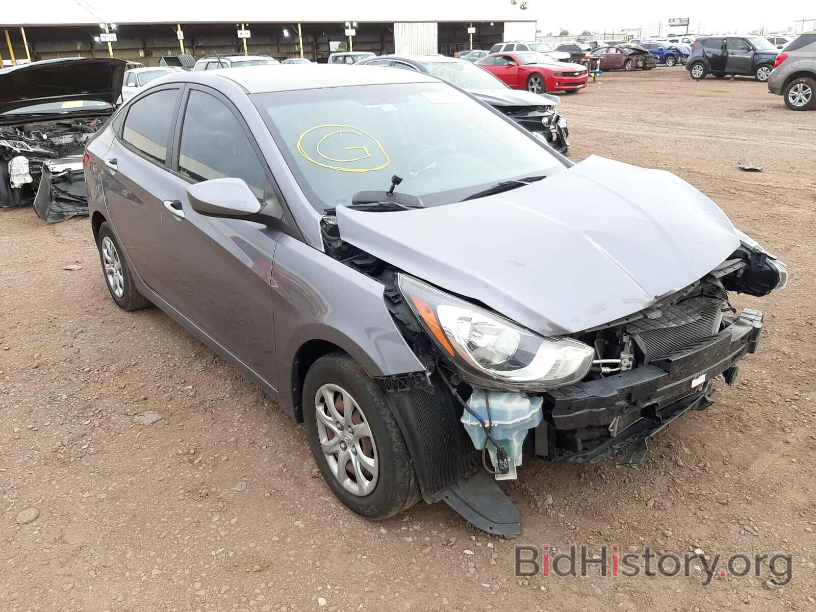 Photo KMHCT4AE0DU558592 - HYUNDAI ACCENT 2013