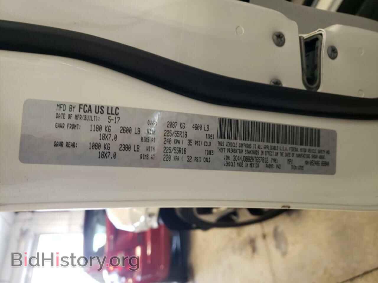 2017 JEEP COMPASS - VIN: 3C4NJDBB2HT657812 - Фото 10