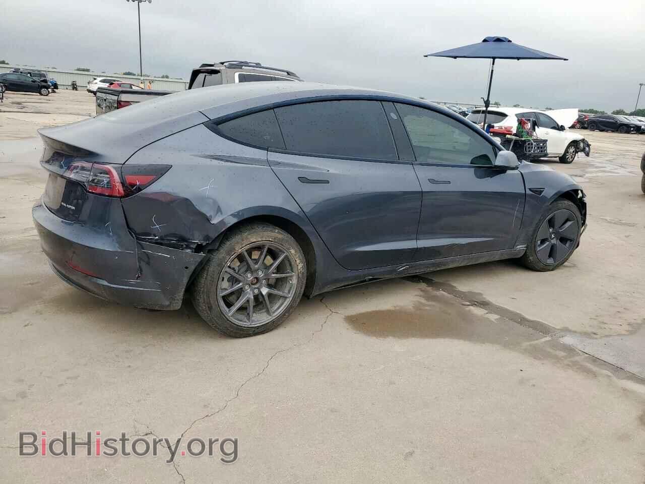 2022 TESLA MODEL 3 - VIN: 5YJ3E1EB0NF244593 - Фото 3