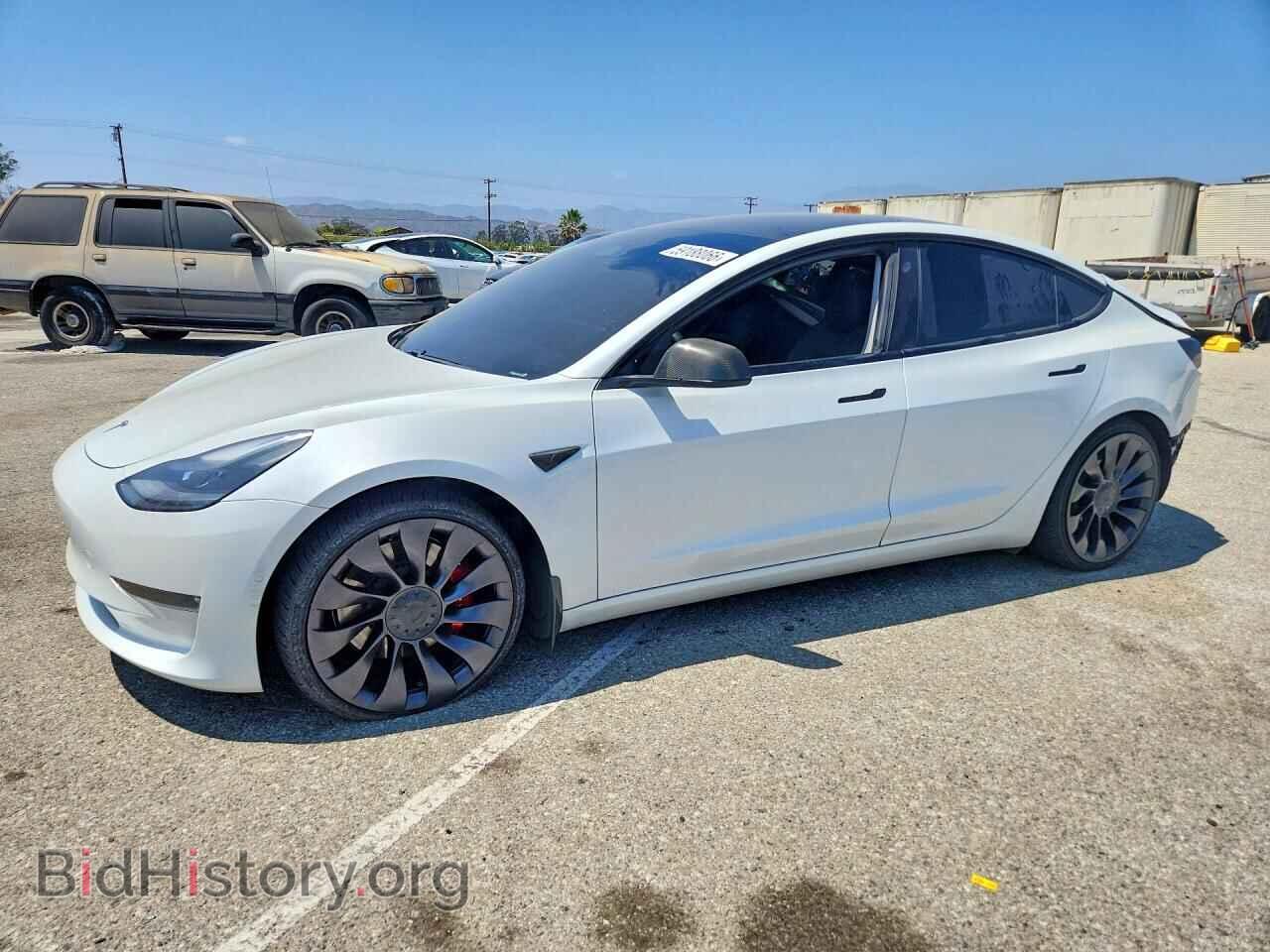 Фотография 5YJ3E1EC5MF064937 - TESLA MODEL 3 2021