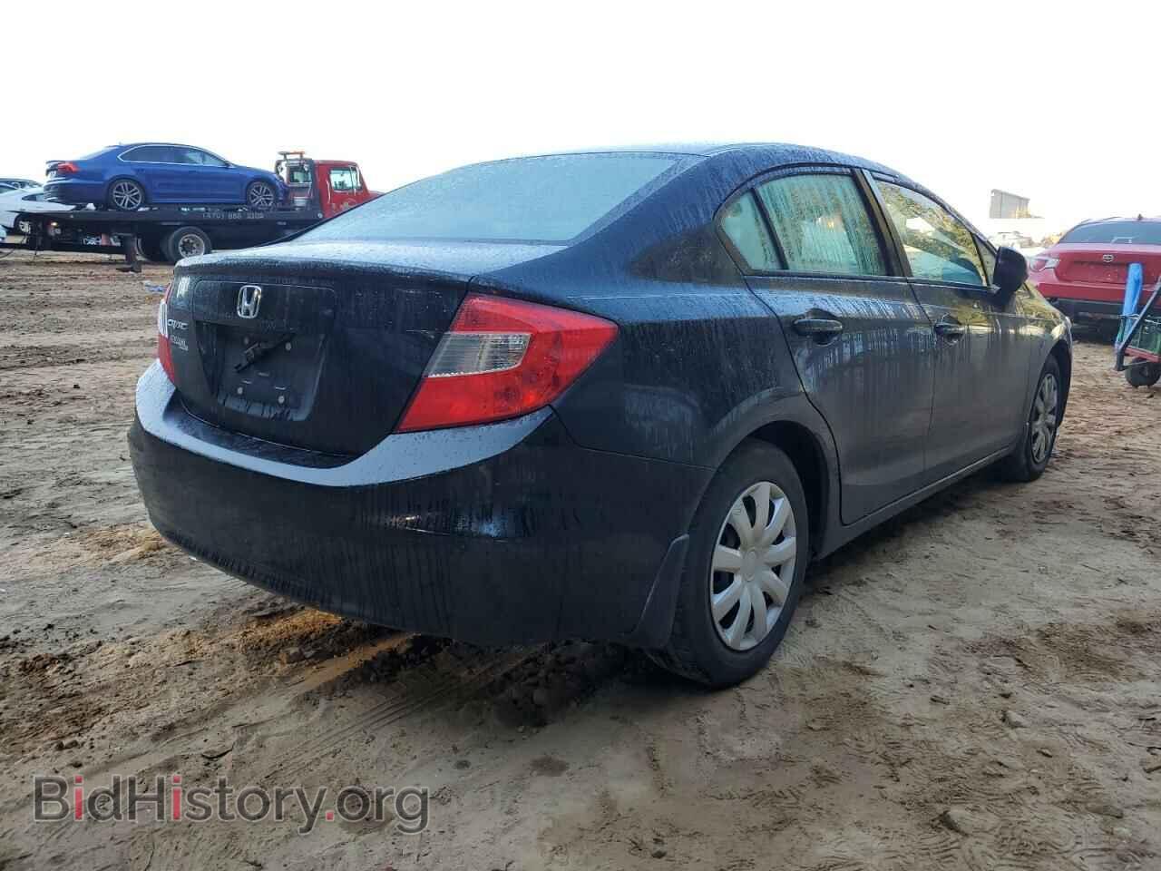 2012 HONDA CIVIC - VIN: 19XFB2F50CE104664 - Фото 4