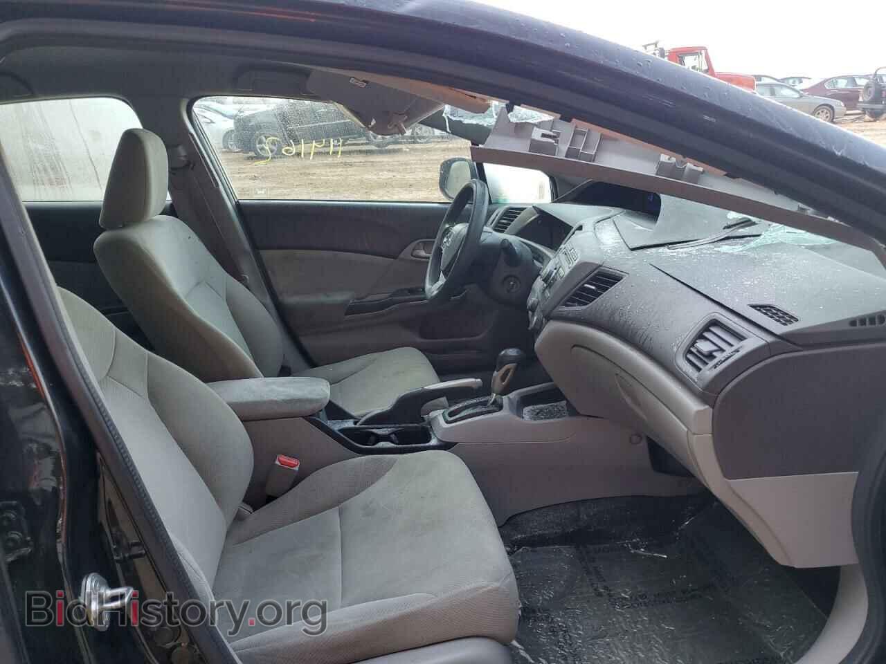 2012 HONDA CIVIC - VIN: 19XFB2F50CE104664 - Фото 5