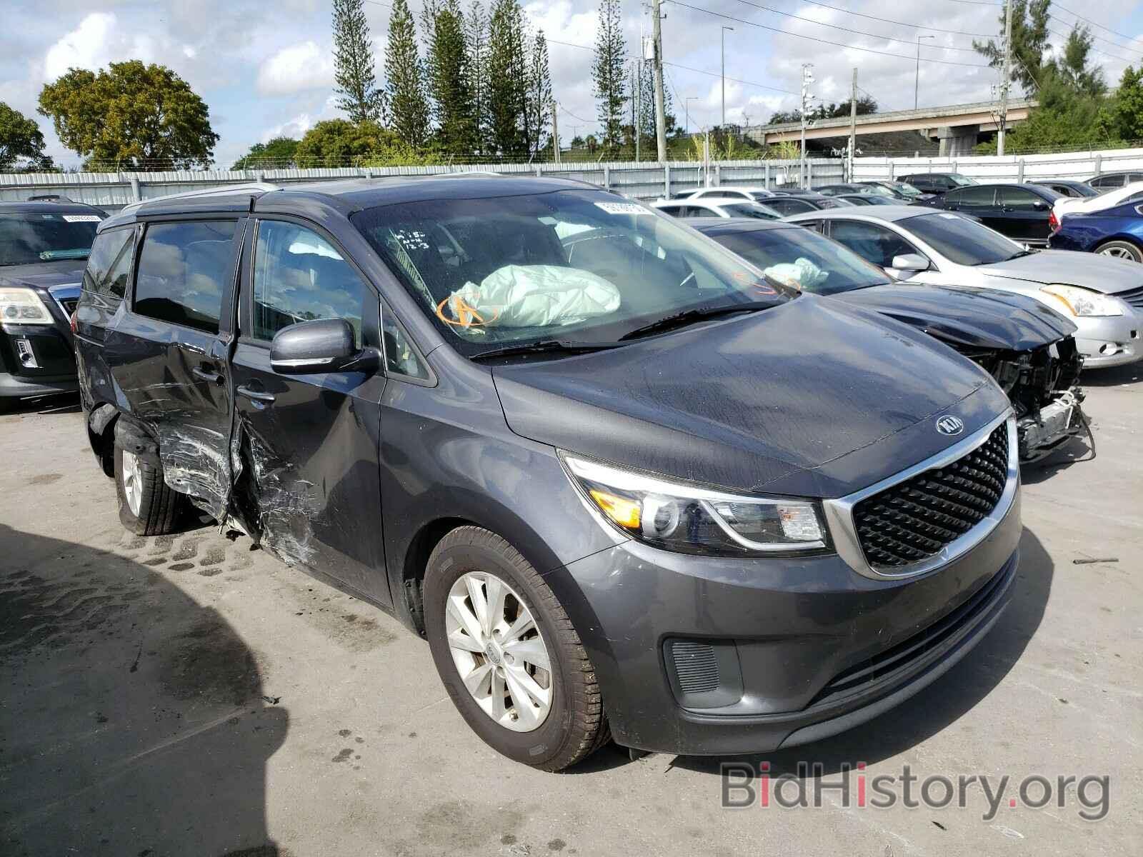 Фотография KNDMB5C13G6148955 - KIA SEDONA 2016