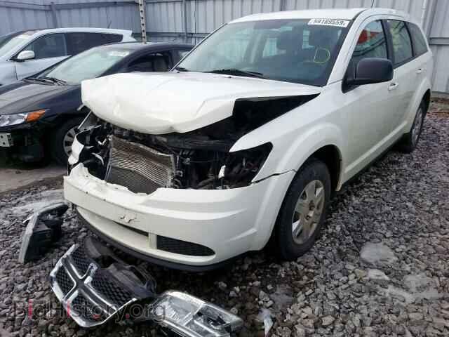 2012 DODGE JOURNEY SE - VIN: 3C4PDCAB2CT278328 - Фото 2