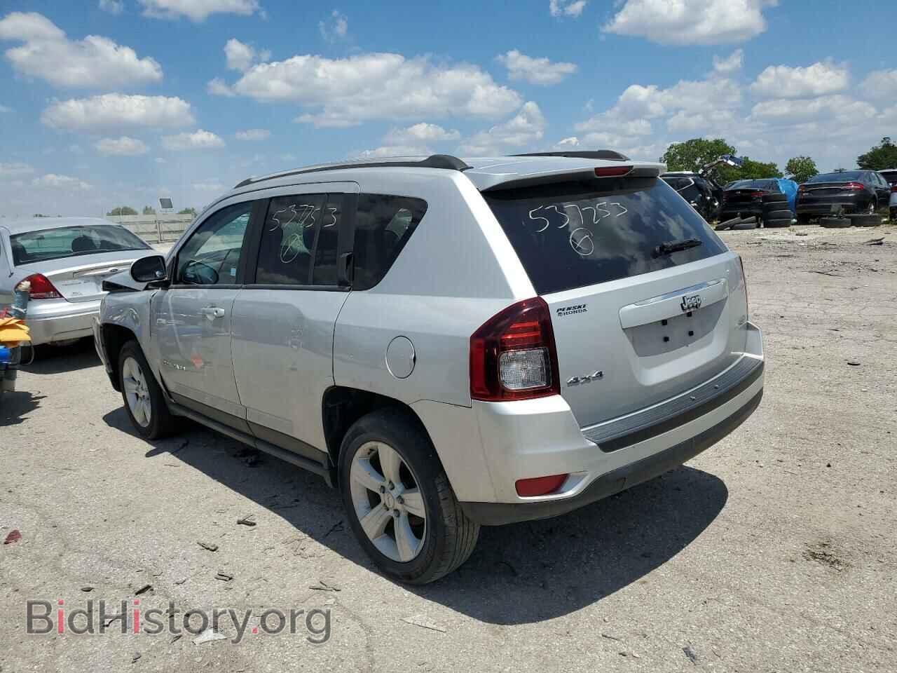 2014 JEEP COMPASS - VIN: 1C4NJDEBXED537253 - Фото 2