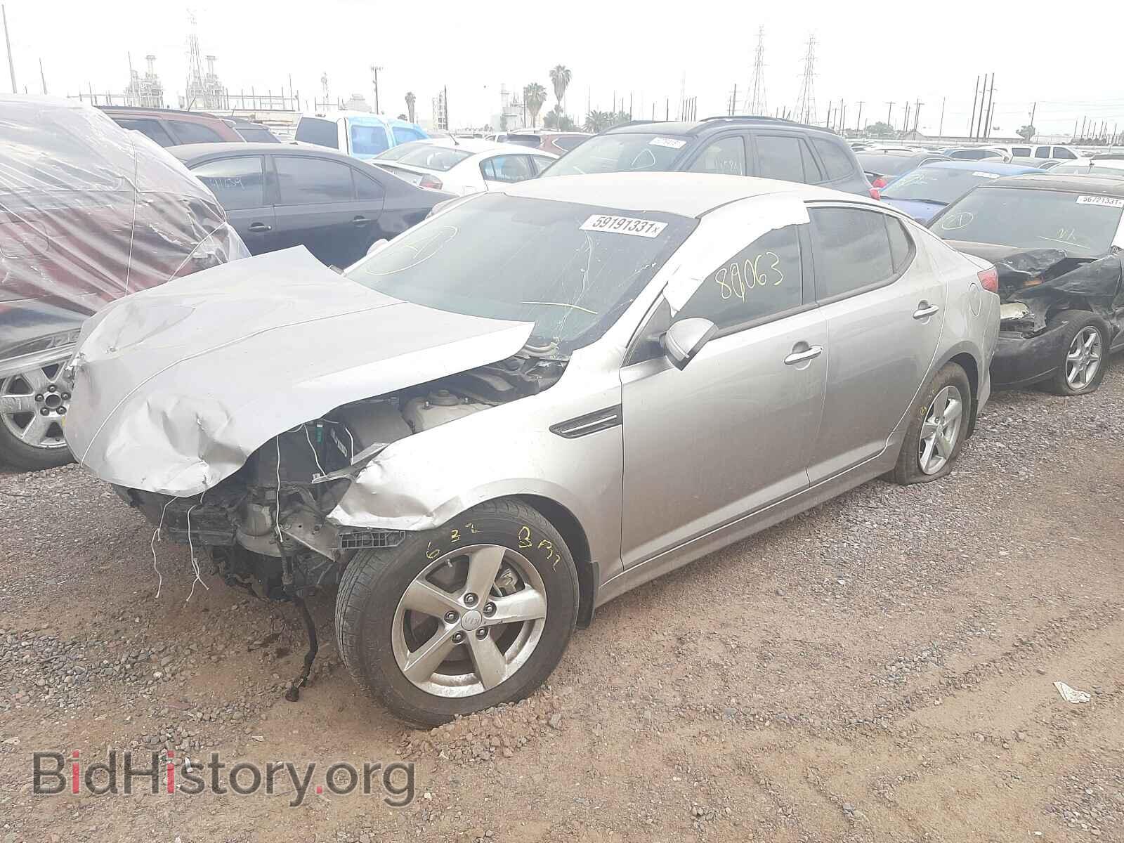 2014 KIA OPTIMA - VIN: KNAGM4A72E5512677 - Фото 2