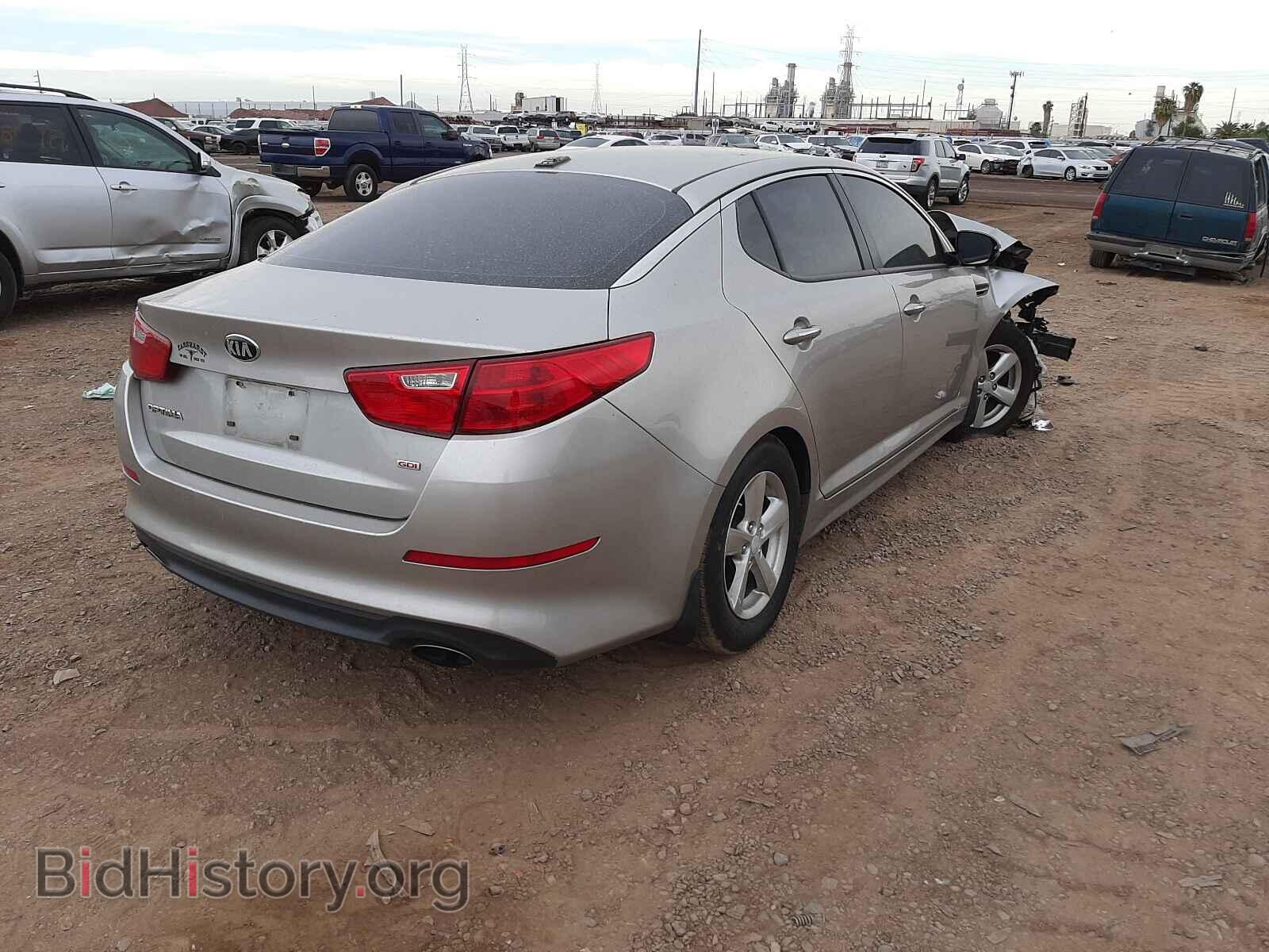 2014 KIA OPTIMA - VIN: KNAGM4A72E5512677 - Фото 4