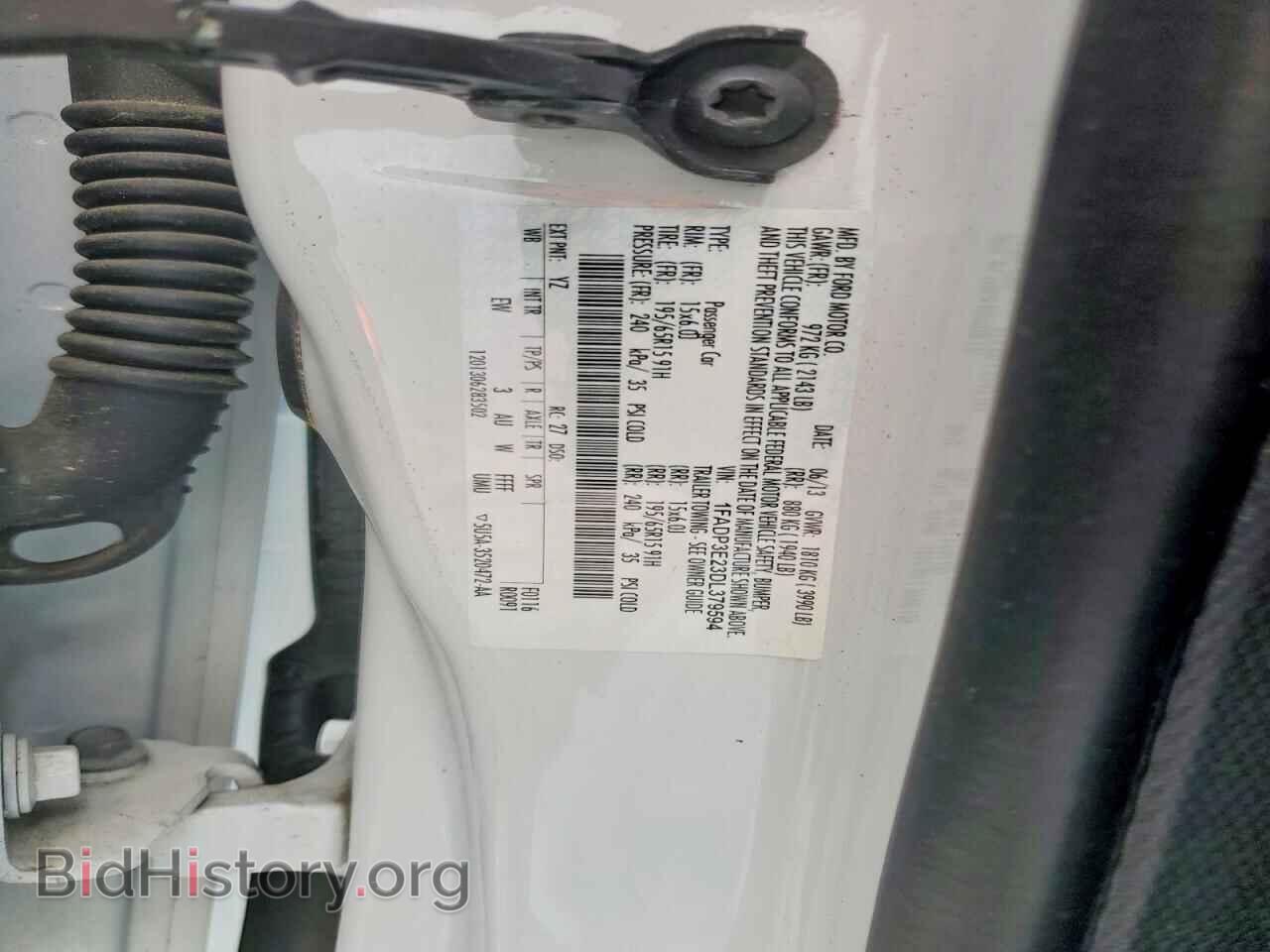 2013 FORD FOCUS - VIN: 1FADP3E23DL379594 - Photo 12
