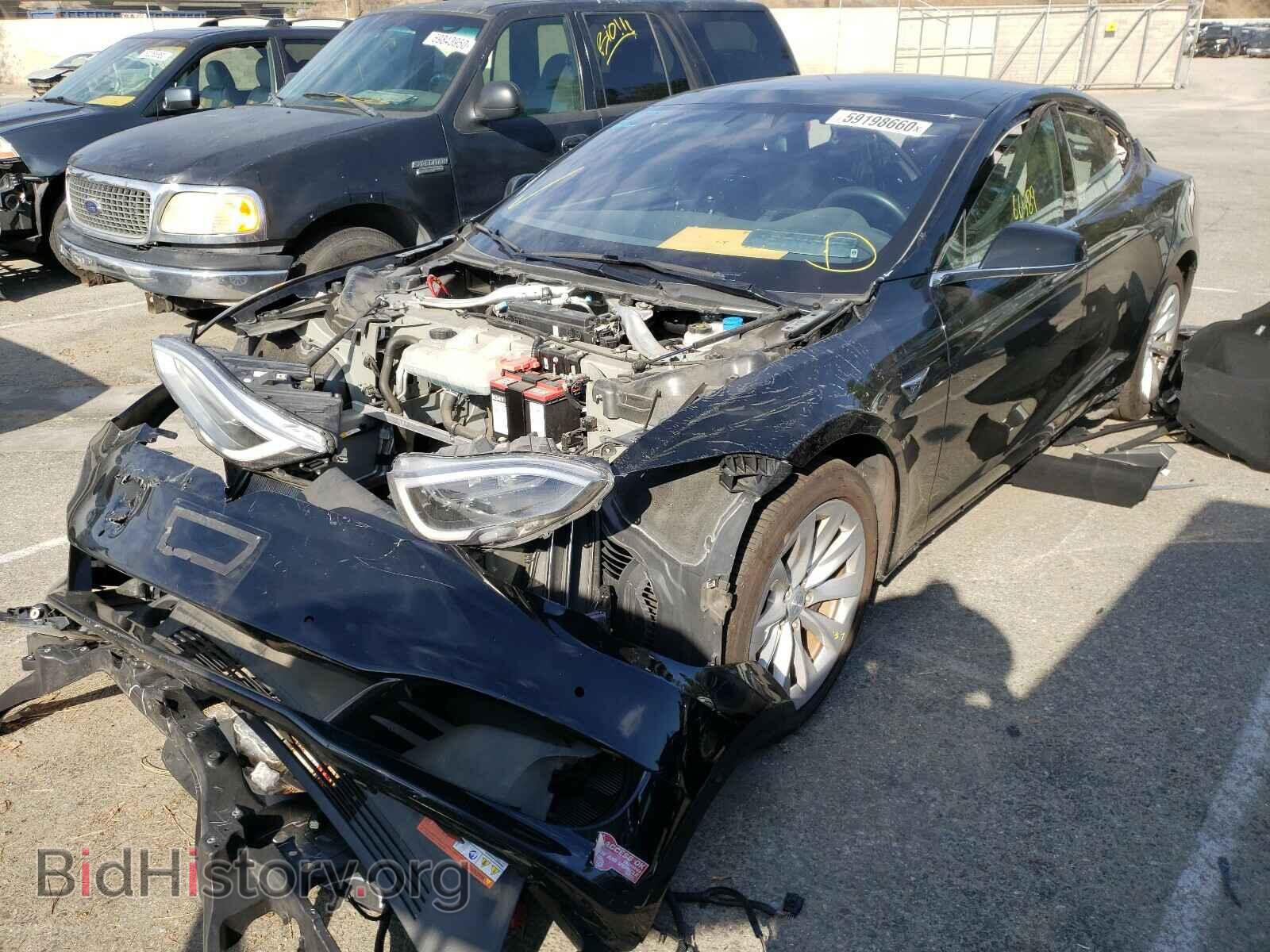 2017 TESLA MODEL S - VIN: 5YJSA1E10HF187363 - Фото 2