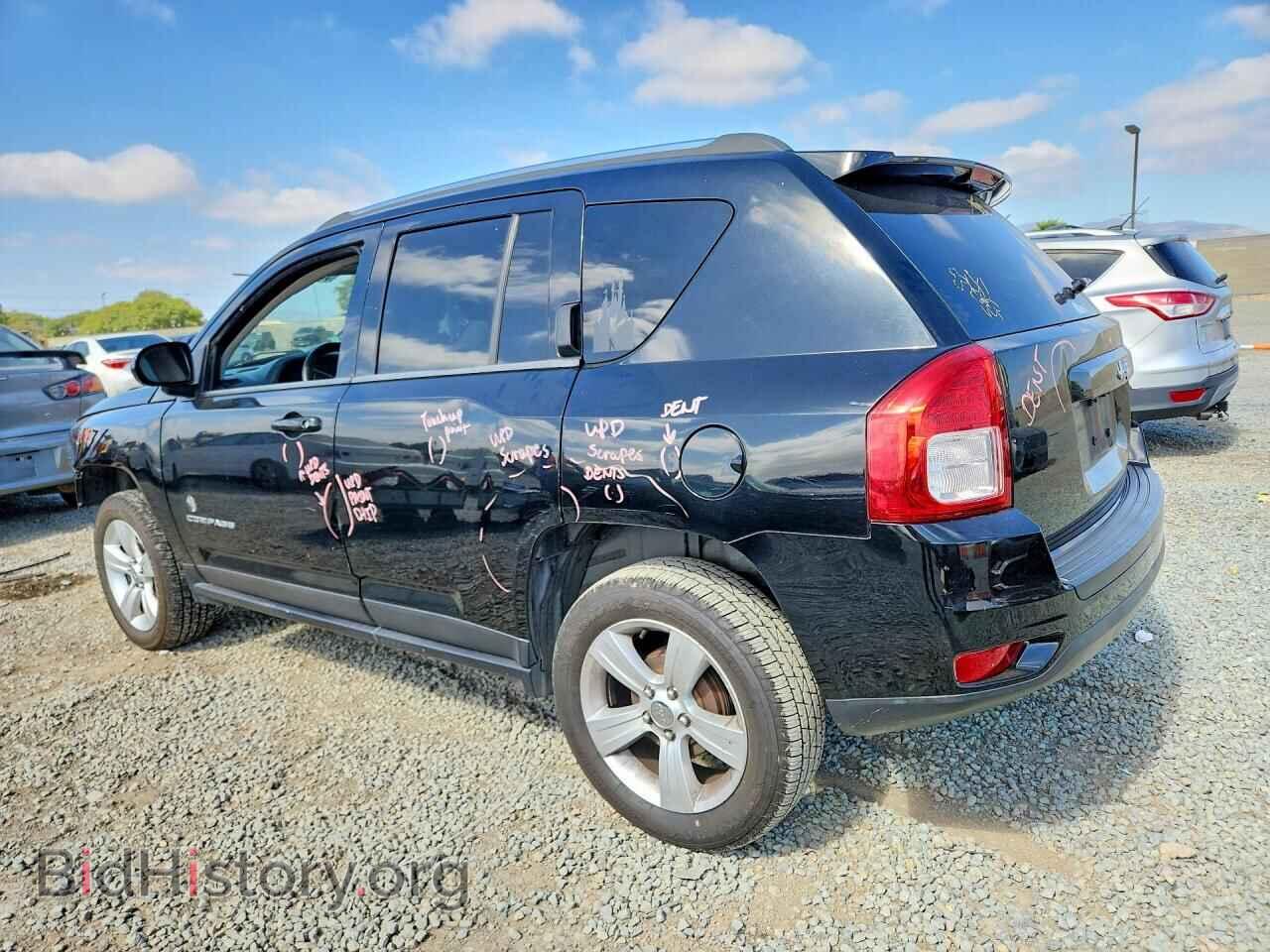 2013 JEEP COMPASS - VIN: 1C4NJCBB8DD205504 - Фото 2