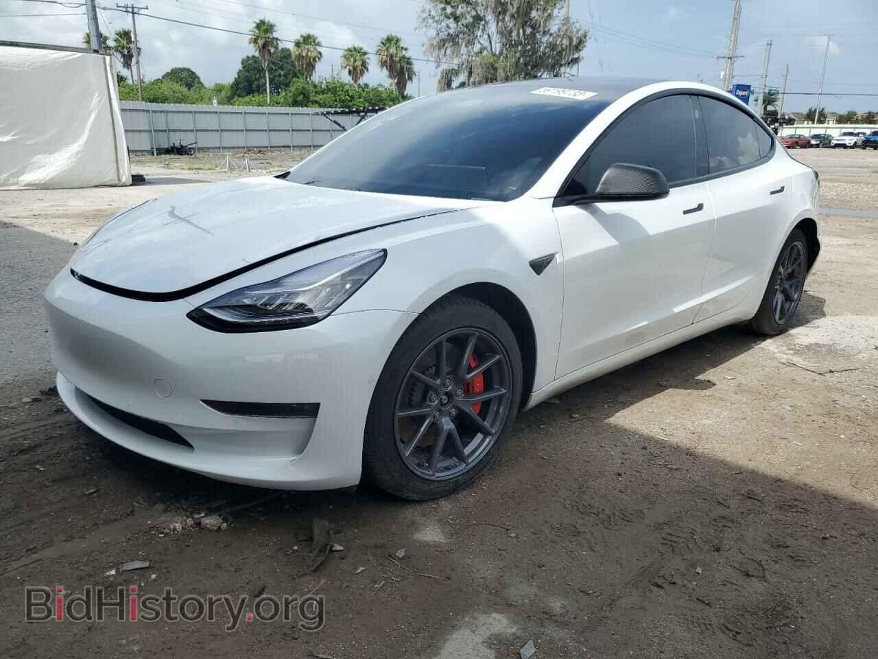 Photo 5YJ3E1EC2MF862540 - TESLA MODEL 3 2021