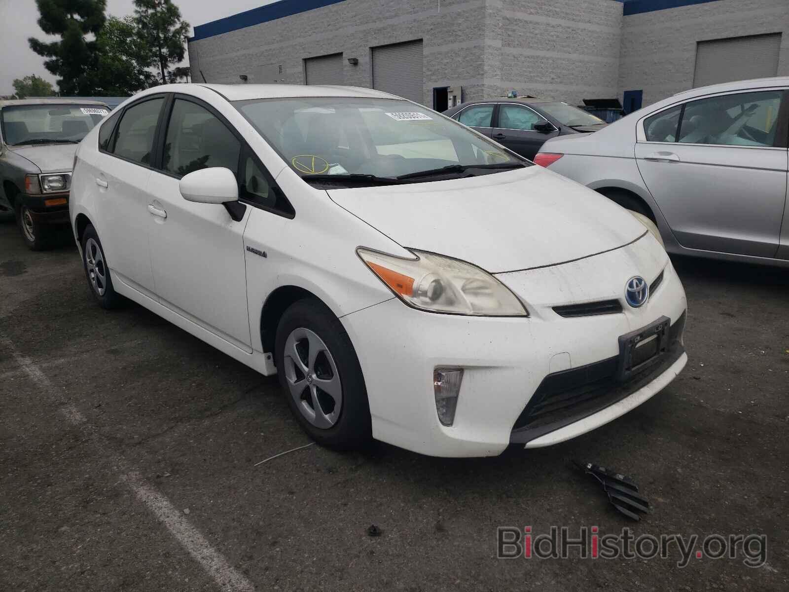 Photo JTDKN3DU8C5529163 - TOYOTA PRIUS 2012