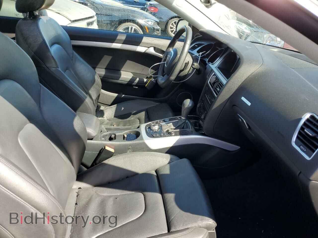2012 AUDI A5 - VIN: WAULFAFRXCA000901 - Photo 5
