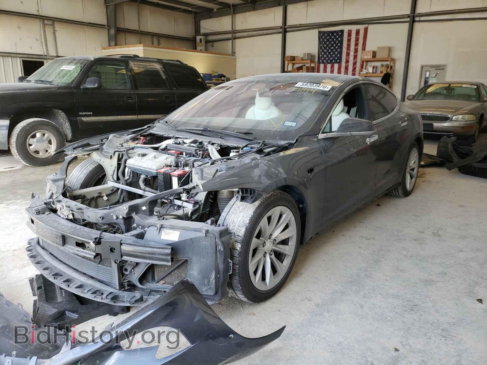 2017 TESLA MODEL S - VIN: 5YJSA1E12HF211114 - Фото 2