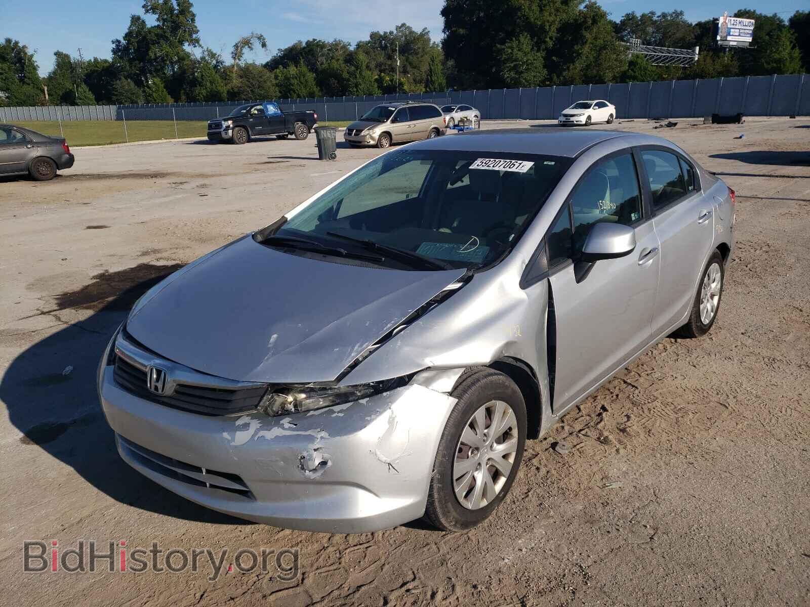 2012 HONDA CIVIC - VIN: 19XFB2F57CE041949 - Фото 2