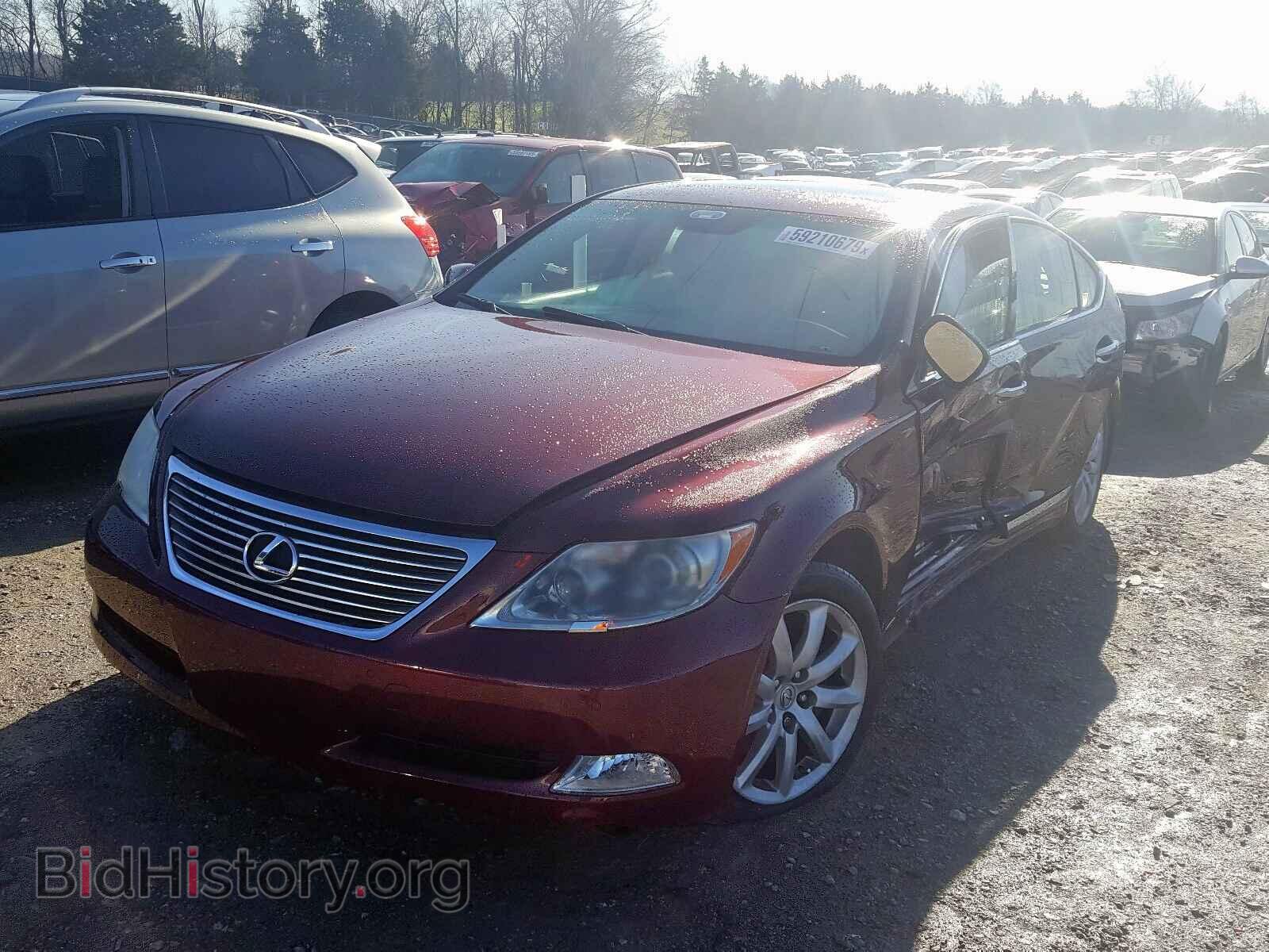 2007 LEXUS LS460 - VIN: JTHBL46F575042629 - Photo 2