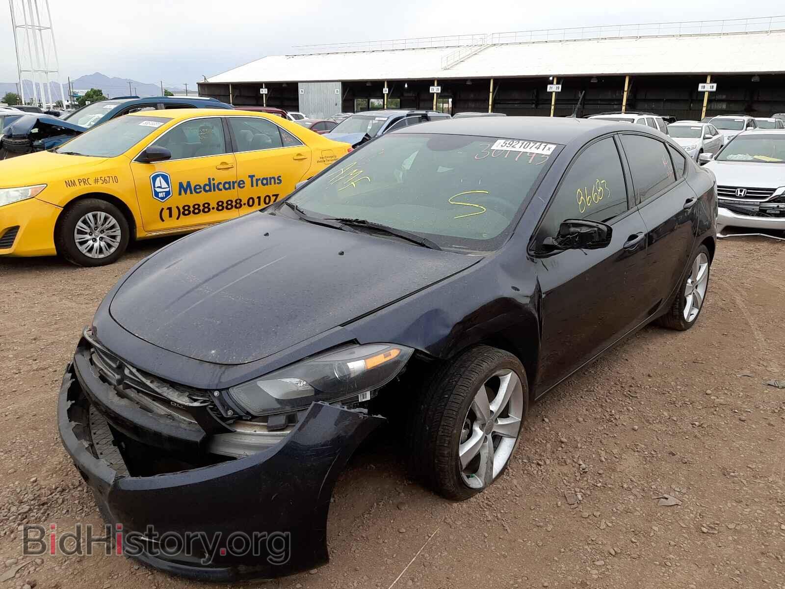 2014 DODGE DART - VIN: 1C3CDFEB4ED797405 - Фото 2
