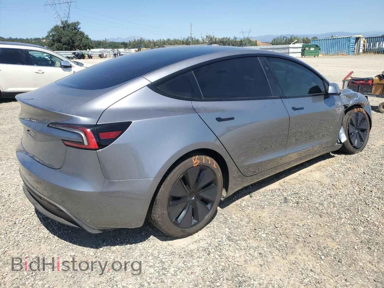 2025 TESLA MODEL 3 - VIN: 5YJ3E1EA2SF924854 - Photo 3