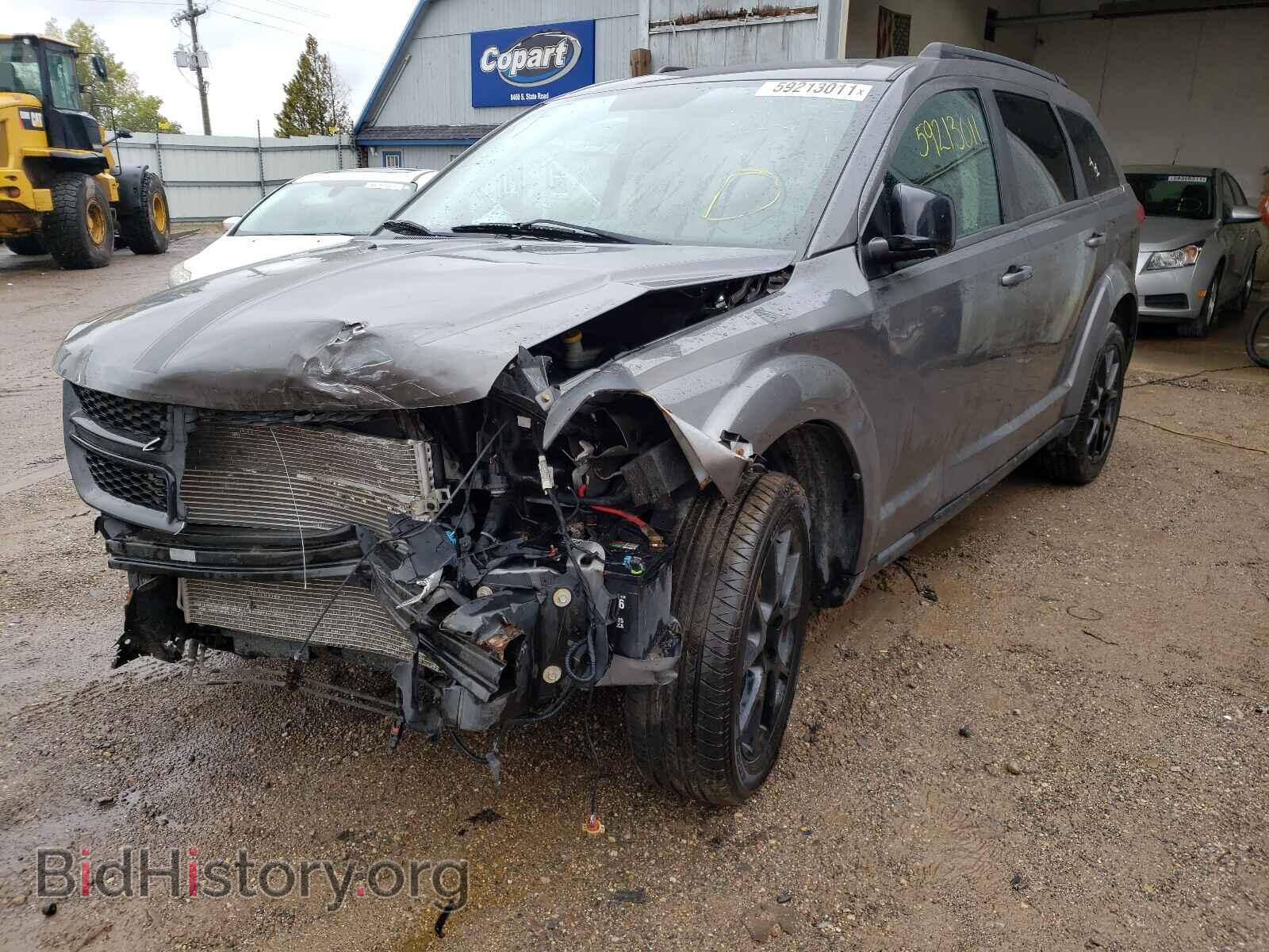 2013 DODGE JOURNEY - VIN: 3C4PDCBB5DT701483 - Фото 2