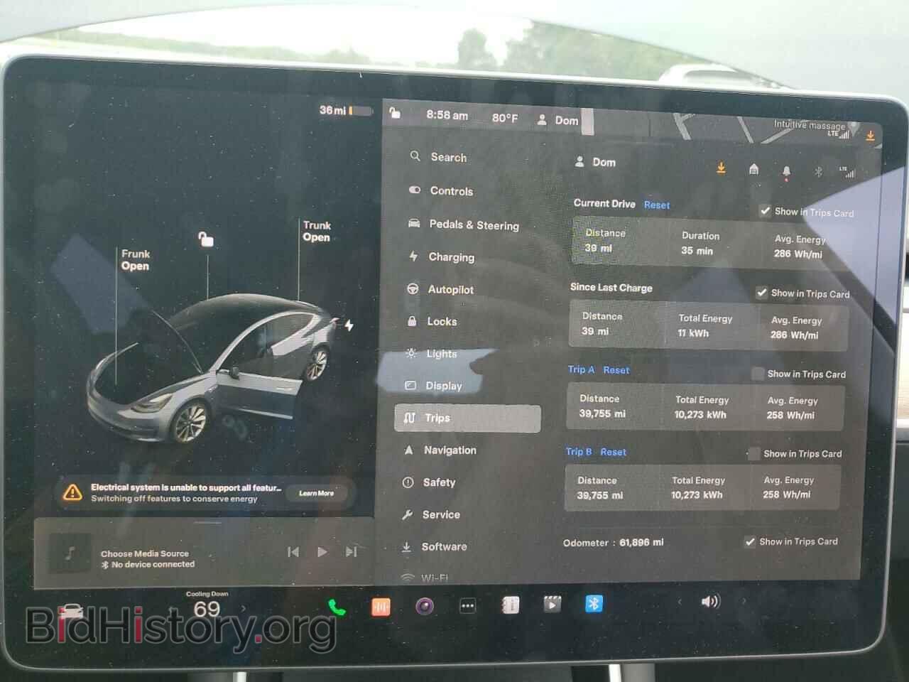 2018 TESLA MODEL 3 - VIN: 5YJ3E1EA0JF158136 - Photo 9