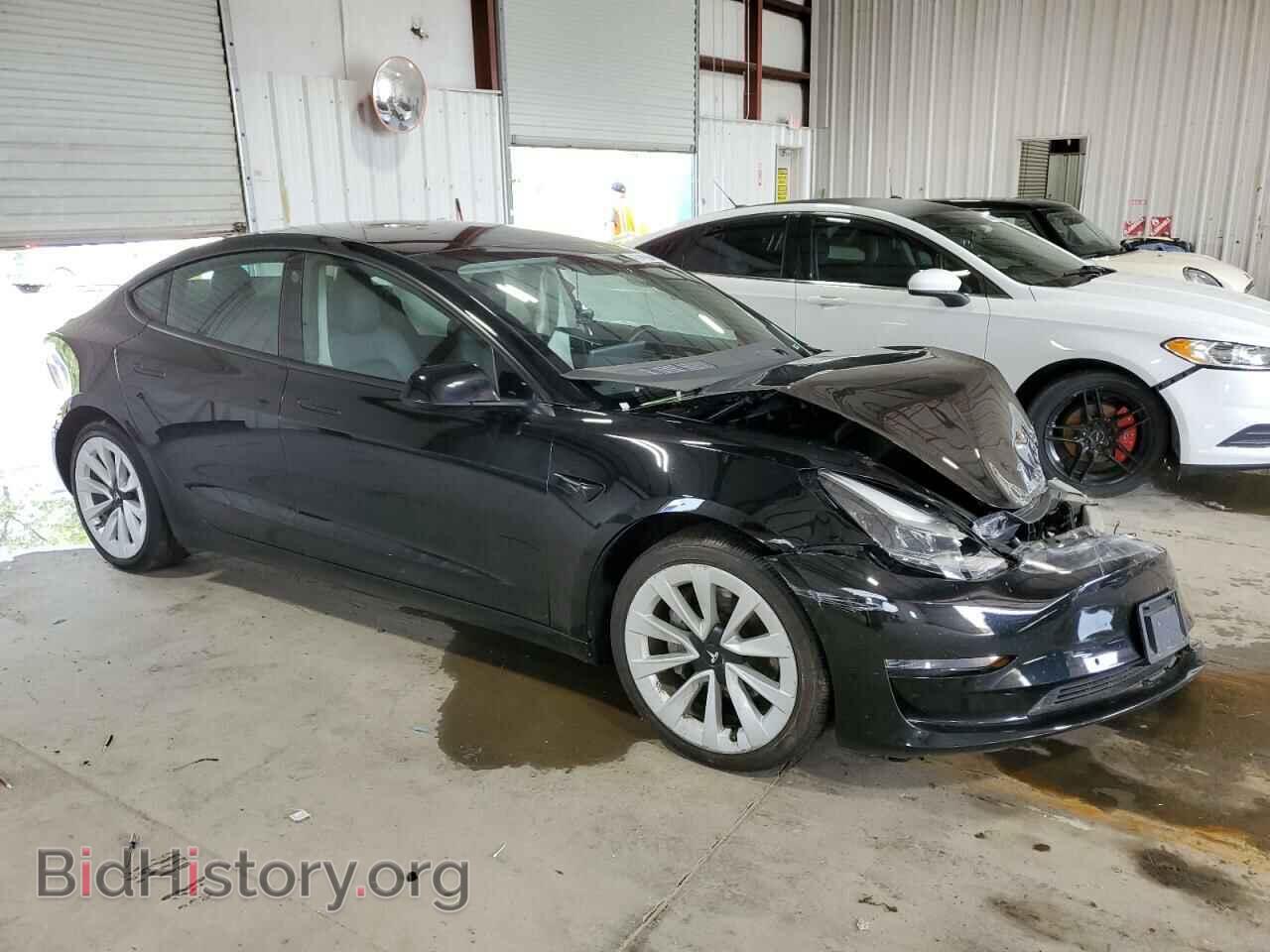 2022 TESLA MODEL 3 - VIN: 5YJ3E1EA2NF190737 - Фото 4