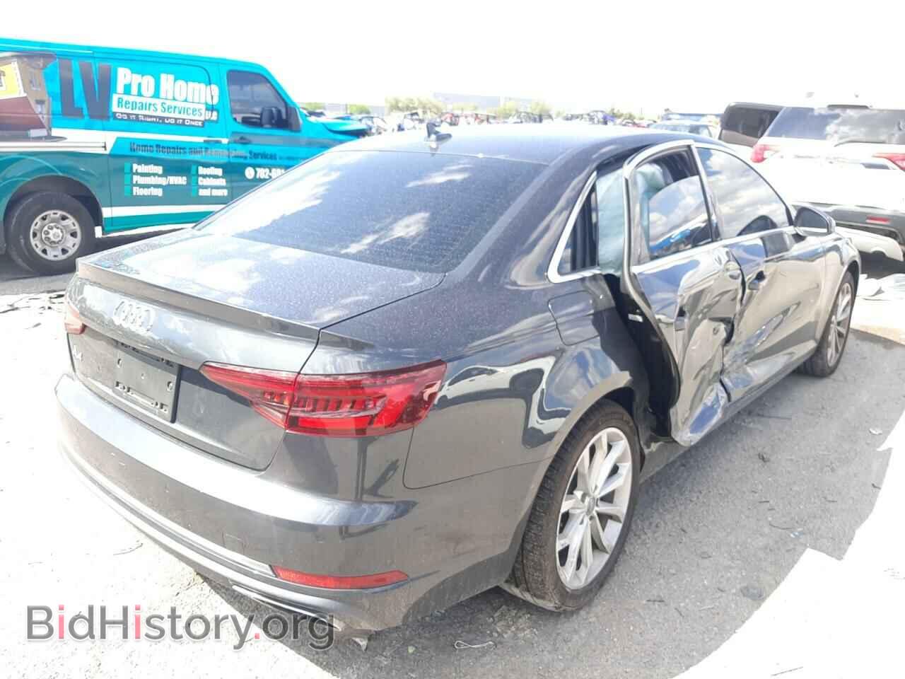 2019 AUDI A4 - VIN: WAUHMAF46KN005200 - Фото 4
