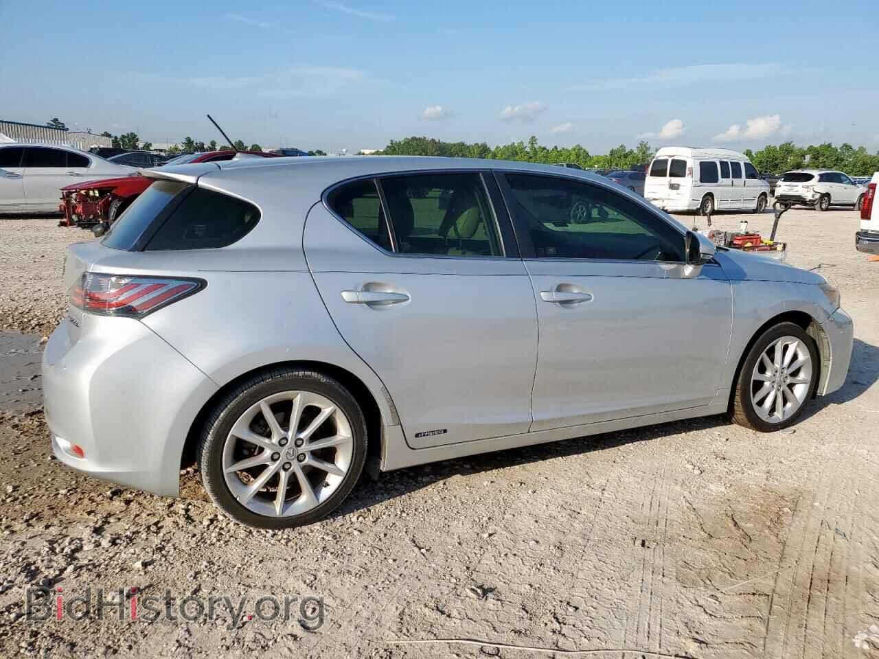2011 LEXUS CT 200 - VIN: JTHKD5BH5B2040951 - Фото 3