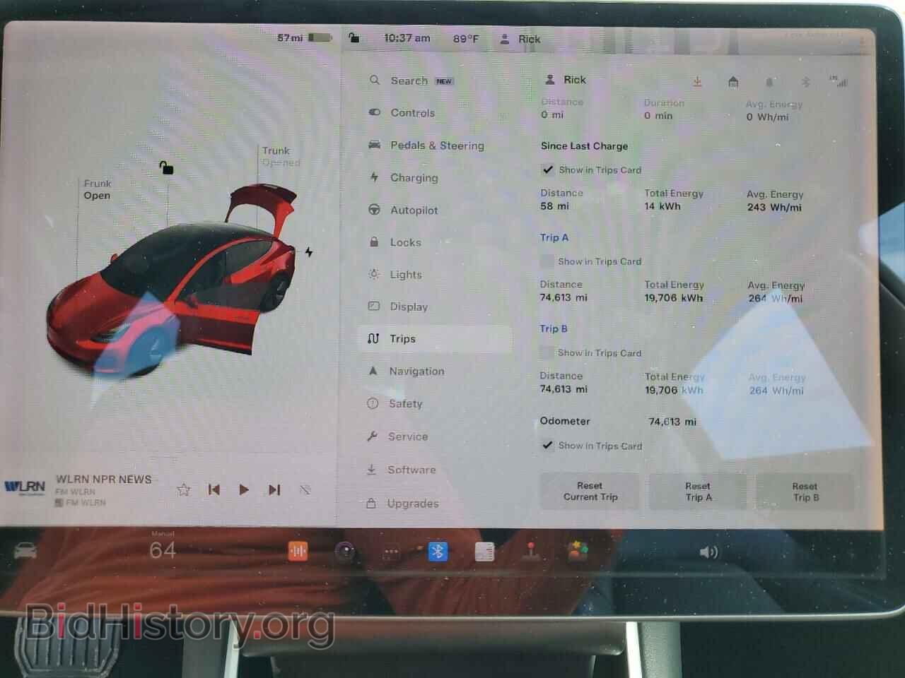 2018 TESLA MODEL 3 - VIN: 5YJ3E1EA9JF152738 - Фото 9