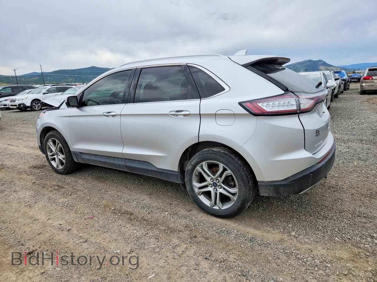 2015 FORD EDGE - VIN: 2FMTK4K91FBB35470 - Фото 2